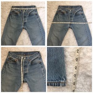 Vintage levi 501 mom jeans